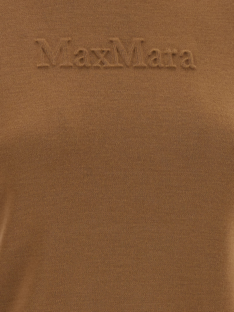 Max Mara Beige Virgin Wool Cardigan