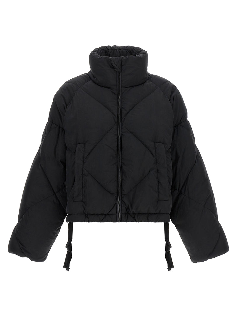 Max Mara Black Polyamide Full-Length Jacket