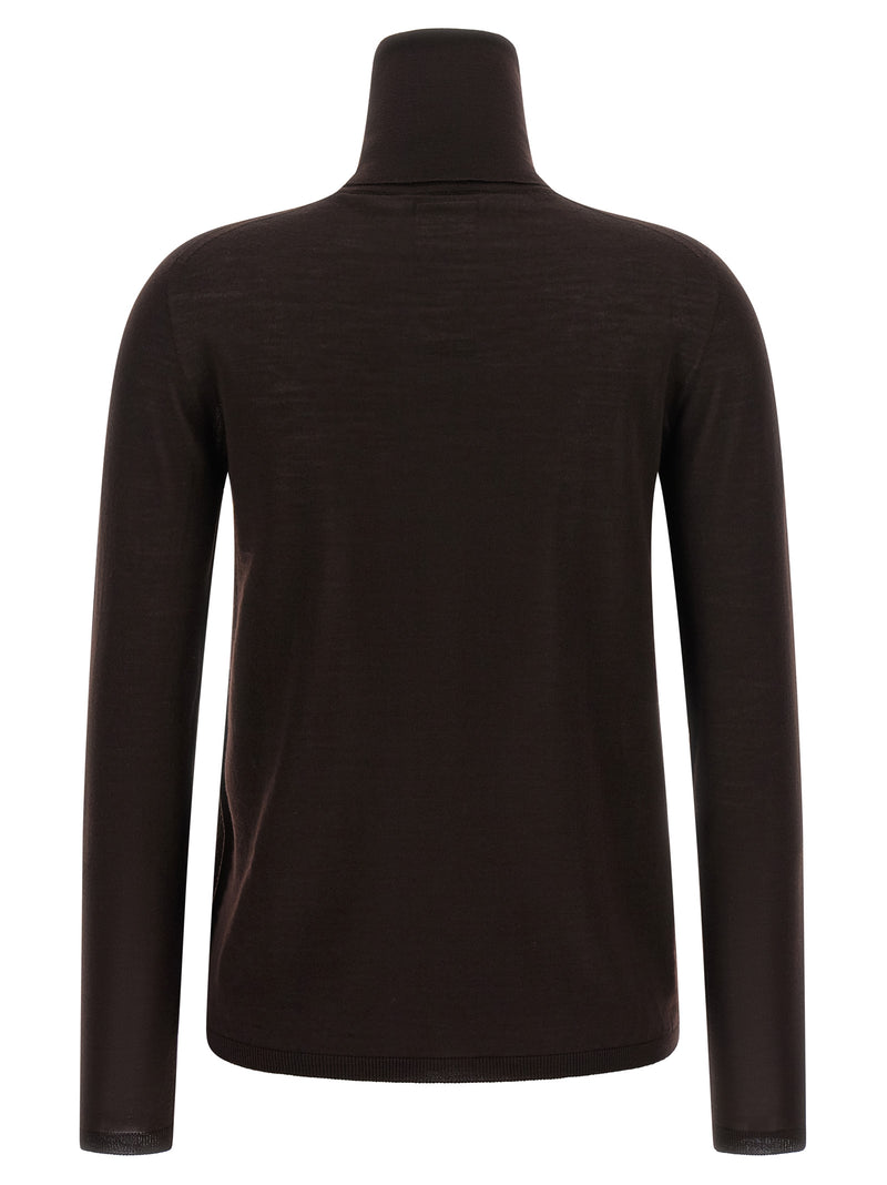 Max Mara Brown Virgin Wool Cardigan