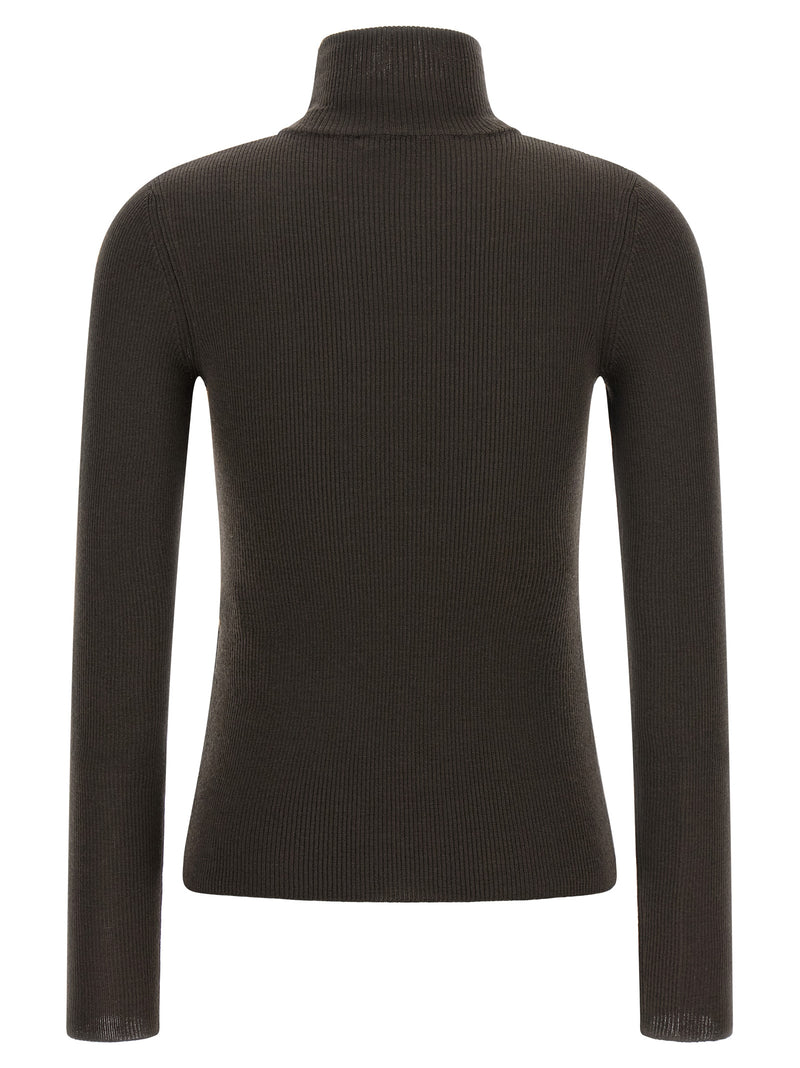 Max Mara Brown Virgin Wool Cardigan