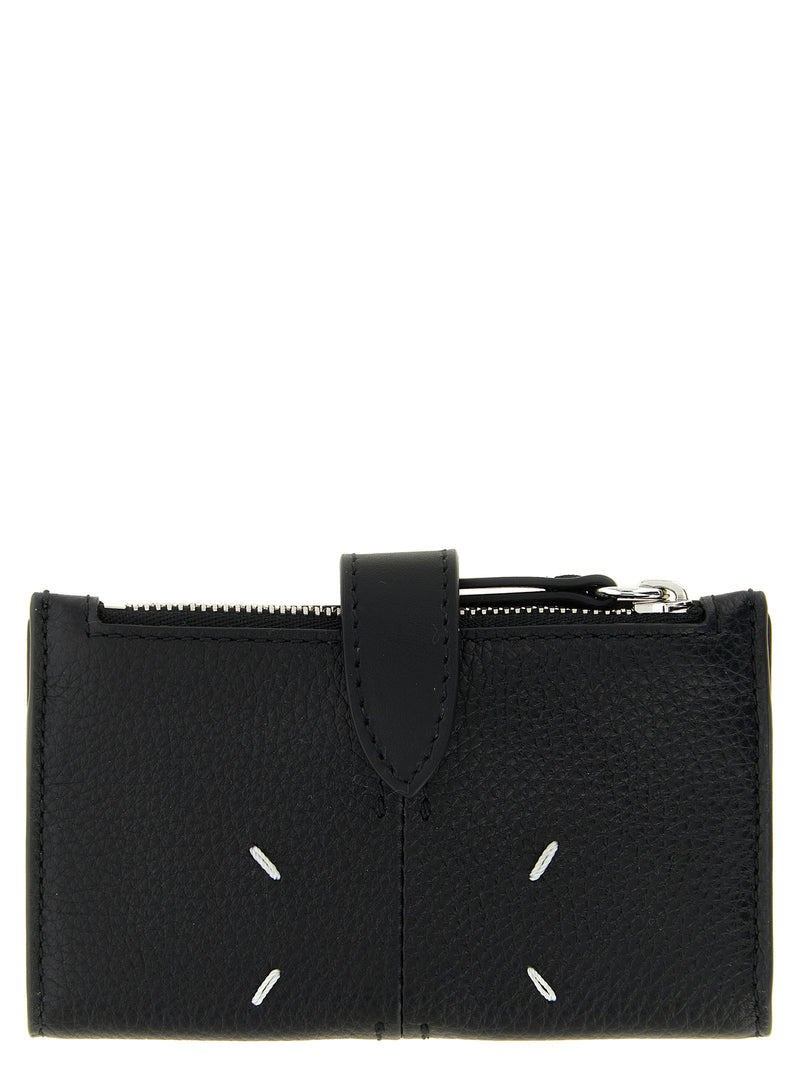 Tarjetero de piel de becerro Maison Margiela para mujer