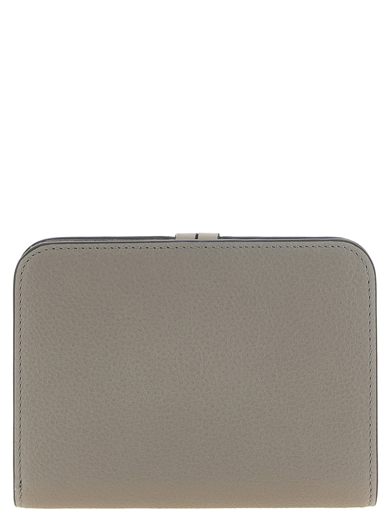 Chloé Gray Calfskin Cardholder