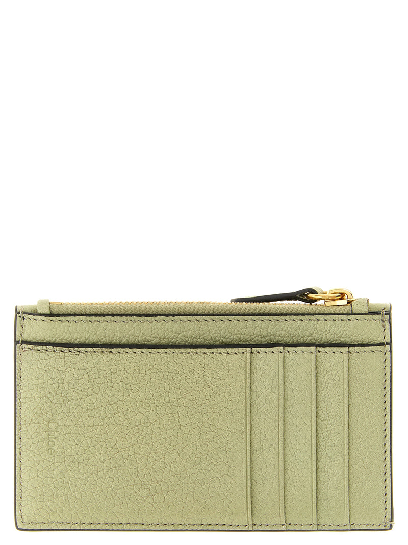 Chloé Bicolor Goatskin Cardholder