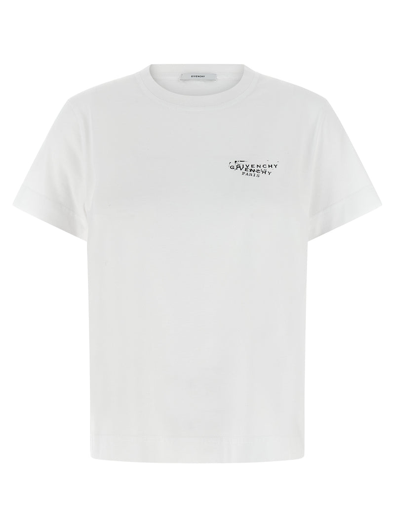 Camiseta de algodón Givenchy blanca para mujer