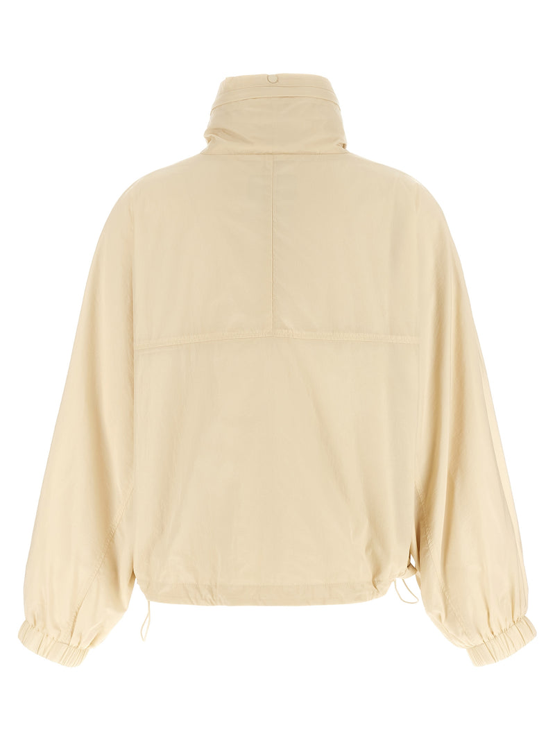 Max Mara Beige Polyamide Full-Length Jacket