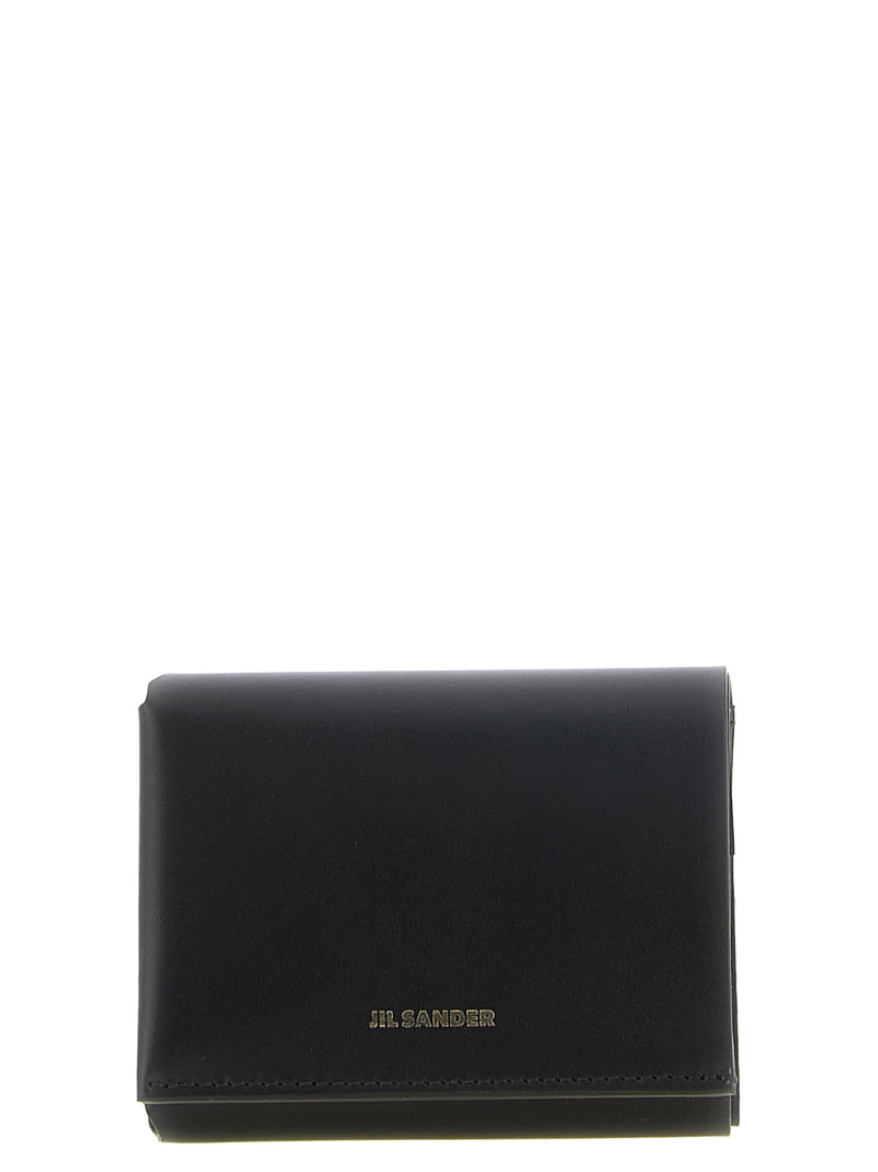 Jil Sander Black Calfskin Wallet