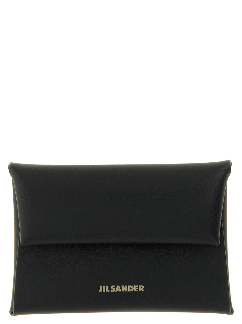 Jil Sander Black Calfskin Wallet
