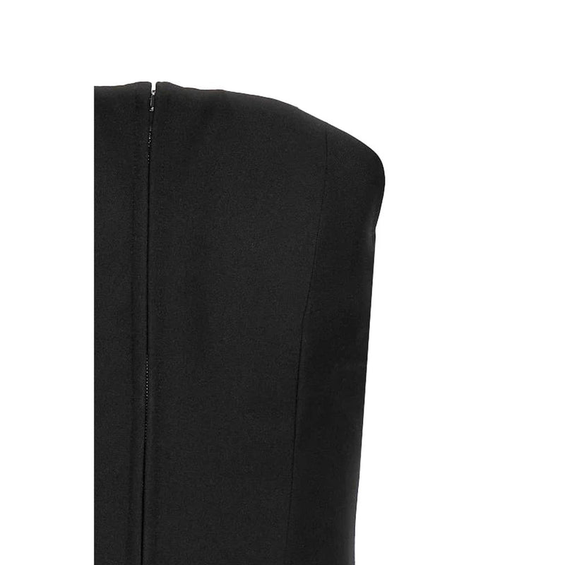 Corsetto Aries Oves in lana nera di Alexander McQueen