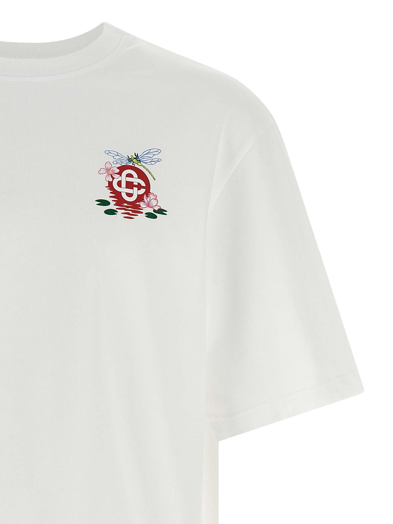 Camiseta de algodão orgânico Casablanca para homens