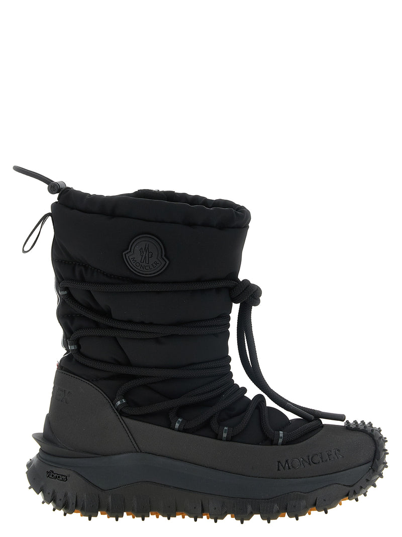 Botas de poliamida com cadarço Moncler masculinas