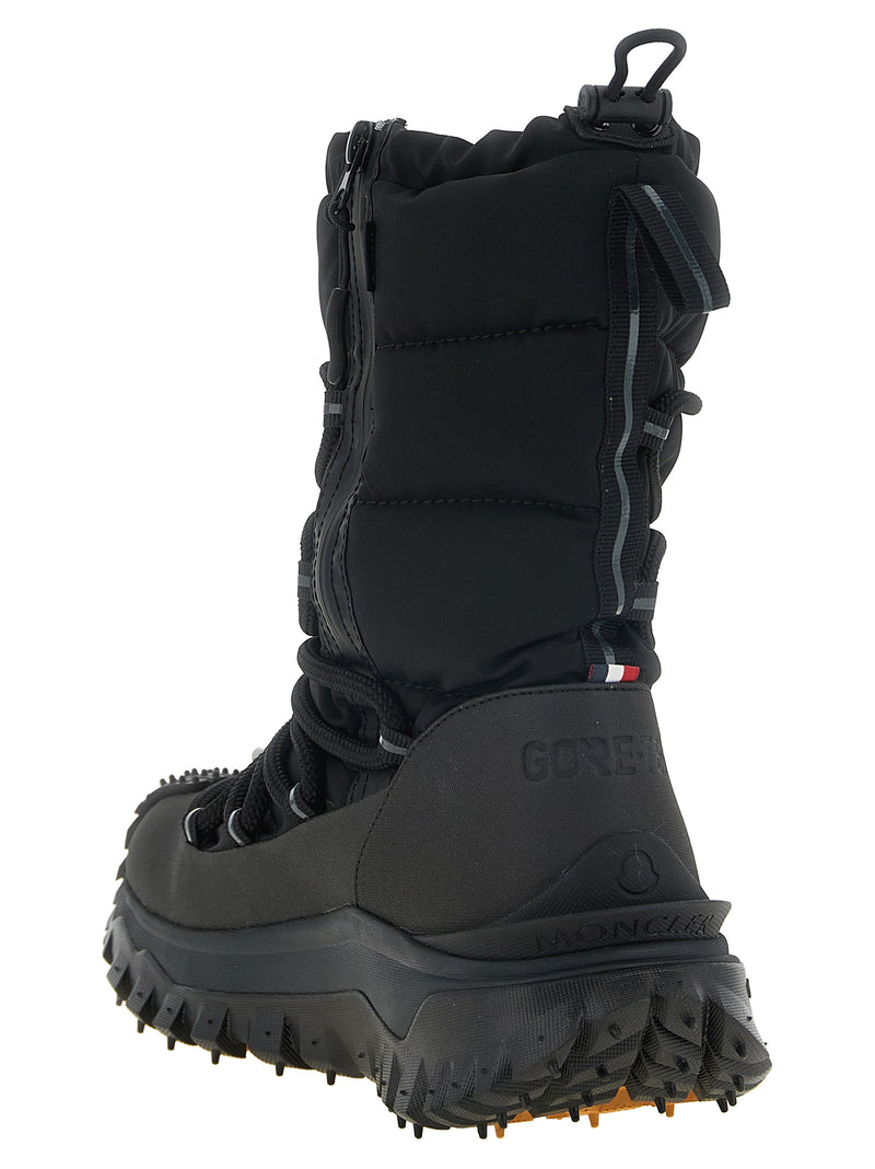 Botas de poliamida com cadarço Moncler masculinas