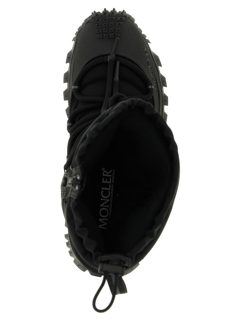 Botas de poliamida com cadarço Moncler masculinas