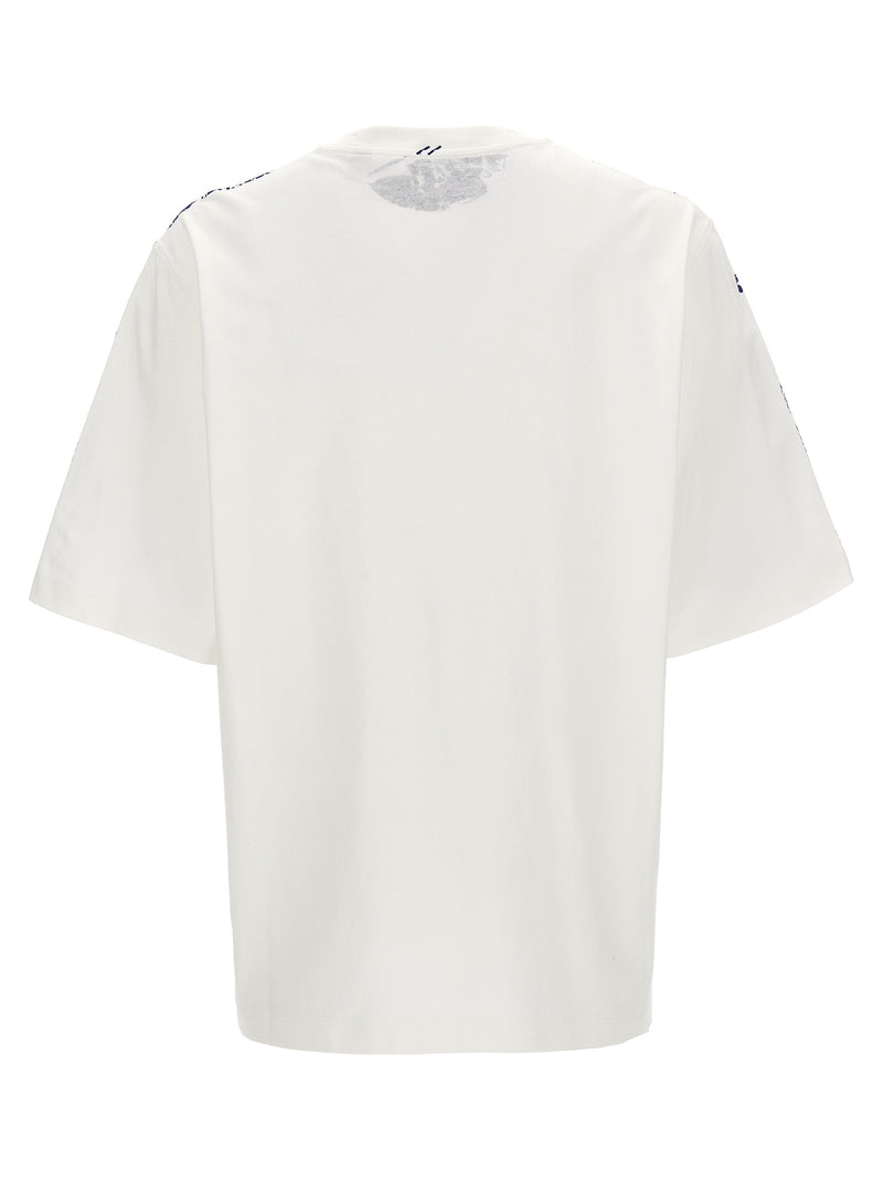Camiseta de algodón Burberry multicolor para hombre