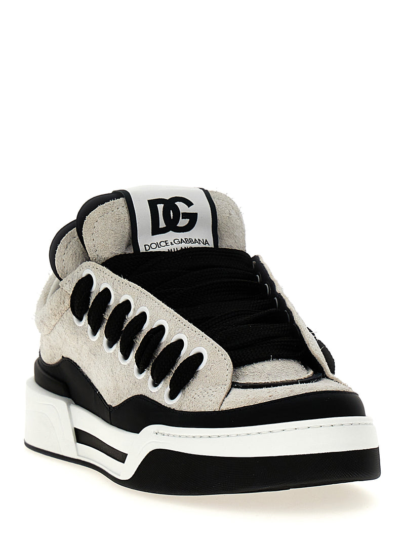 Dolce & Gabbana Leather Athletic Sneakers for Men