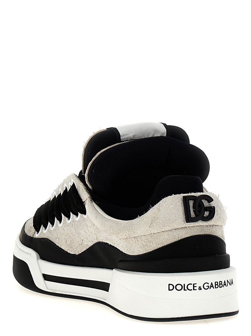 Dolce & Gabbana Leather Athletic Sneakers for Men