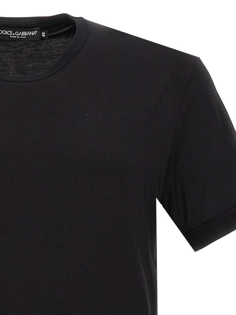 T-shirt da uomo in viscosa Dolce & Gabbana