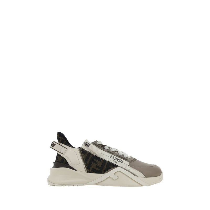 Sneakers sportive Fendi in pelle di vitello da donna