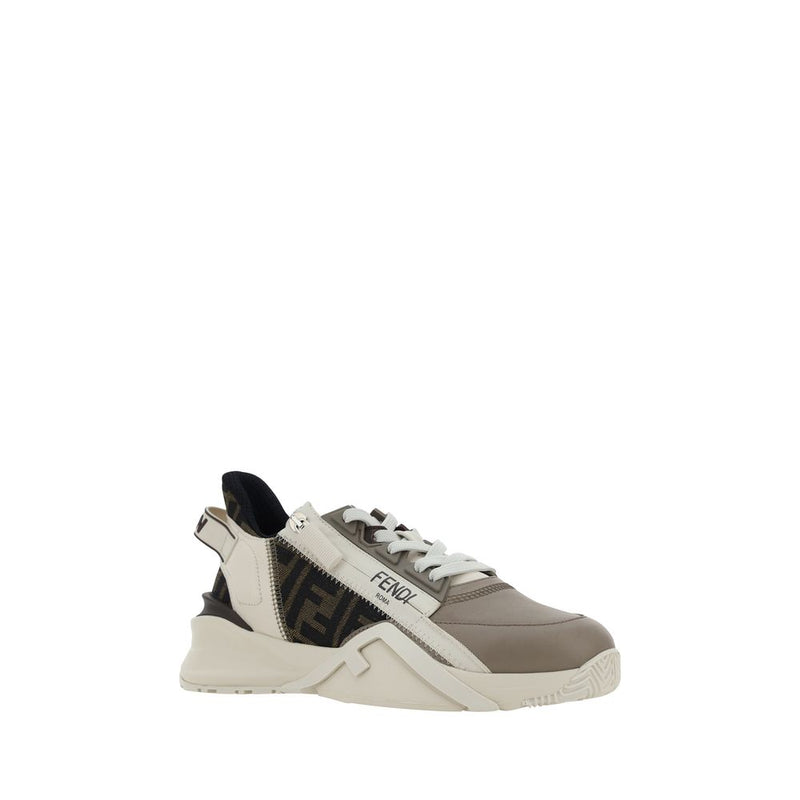 Sneakers sportive Fendi in pelle di vitello da donna