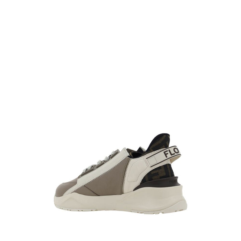 Sneakers sportive Fendi in pelle di vitello da donna