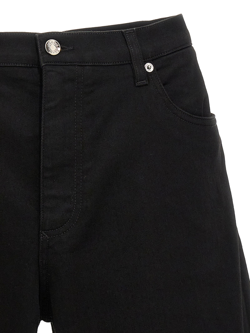 Dolce & Gabbana Black Cotton Bermuda Shorts