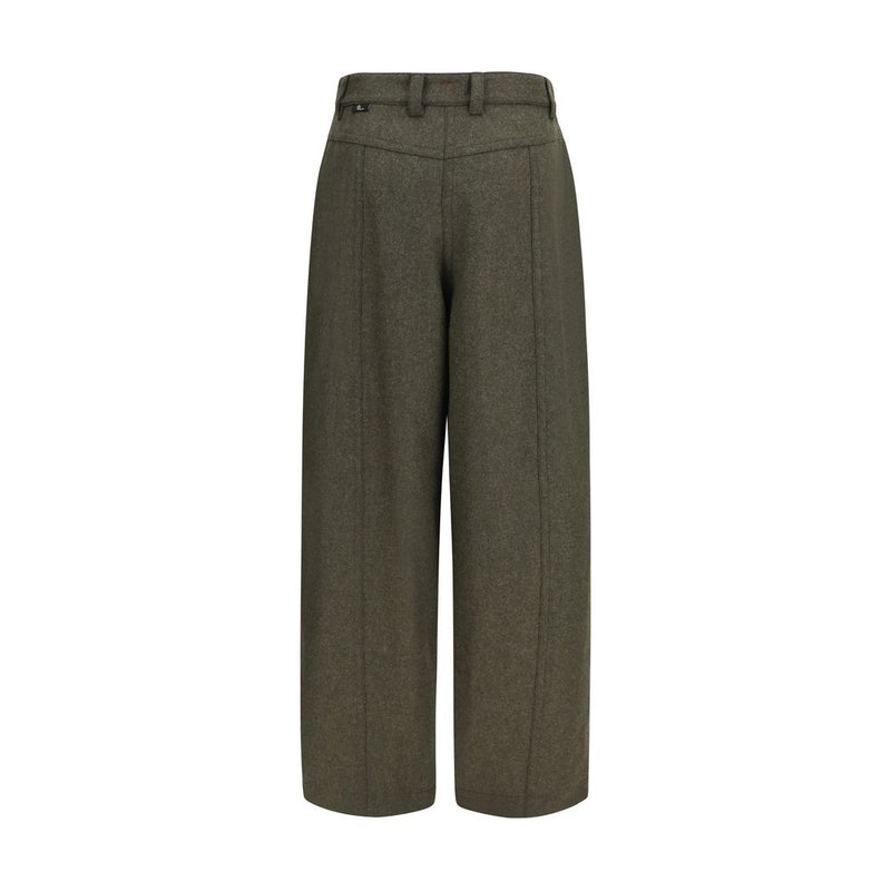 Moncler Grenoble Bicolor Wool Oves Aries Casual Pants