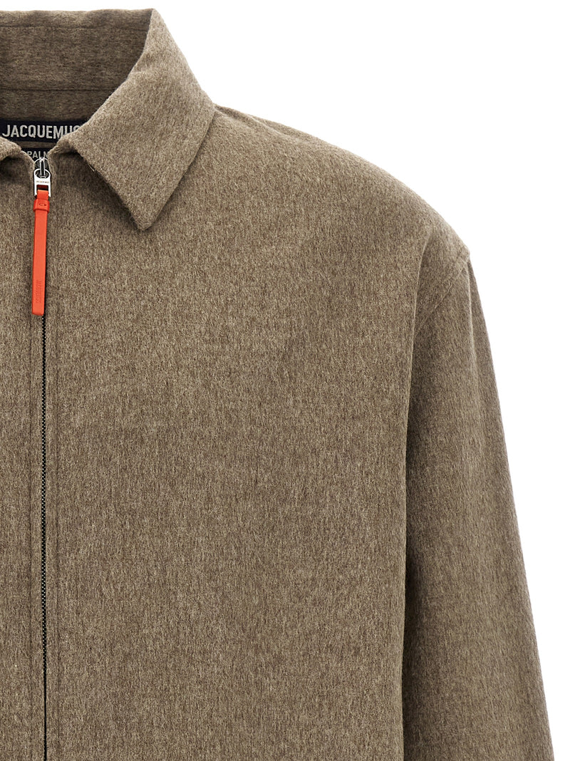 Blouse en laine vierge Jacquemus pour homme
