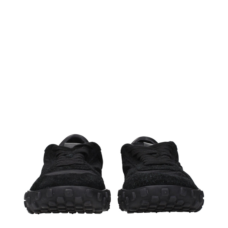 Jil Sander Black Fabric Sneakers