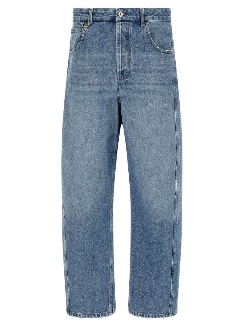Vaqueros de algodón de cintura alta Jacquemus para hombre