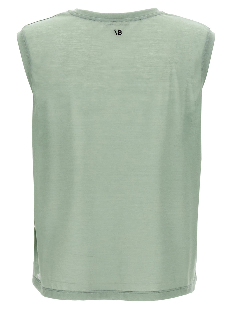 Victoria Beckham Logo Embroidery Top | Urbalenti™ NYC