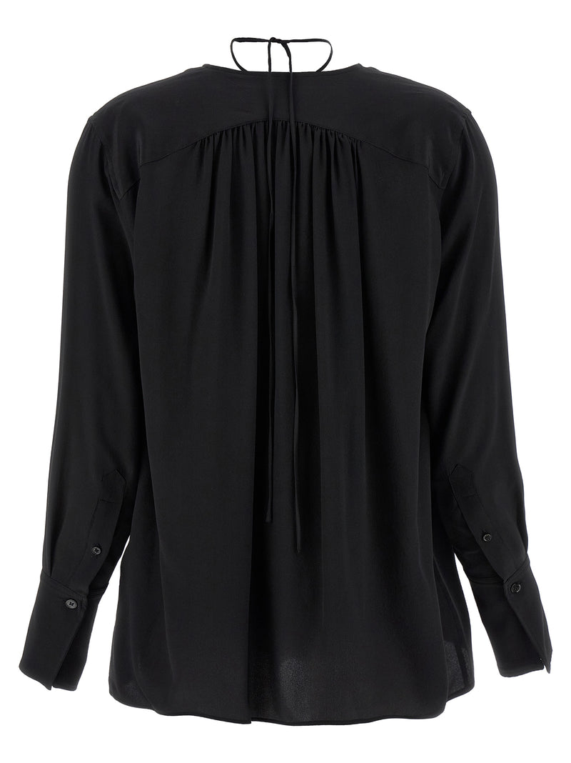 Victoria Beckham Victoria Beckham Blusa con lazo fruncido