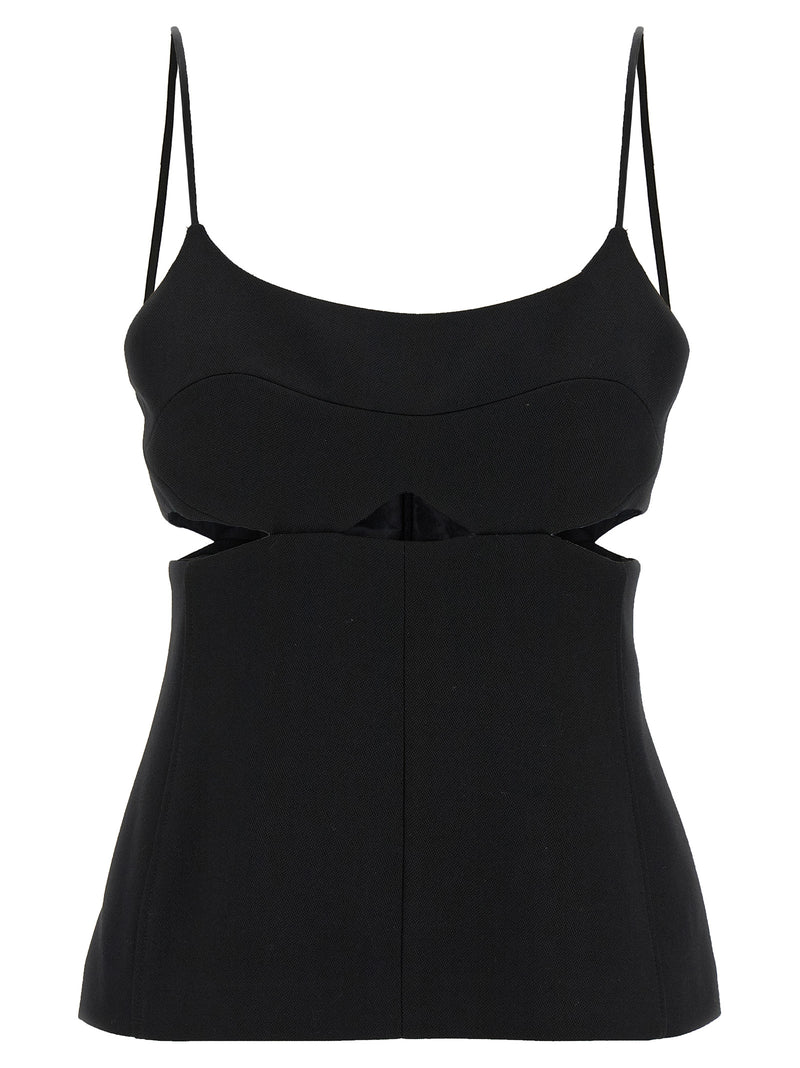 Victoria Beckham Victoria Beckham Cut-out Cami Top