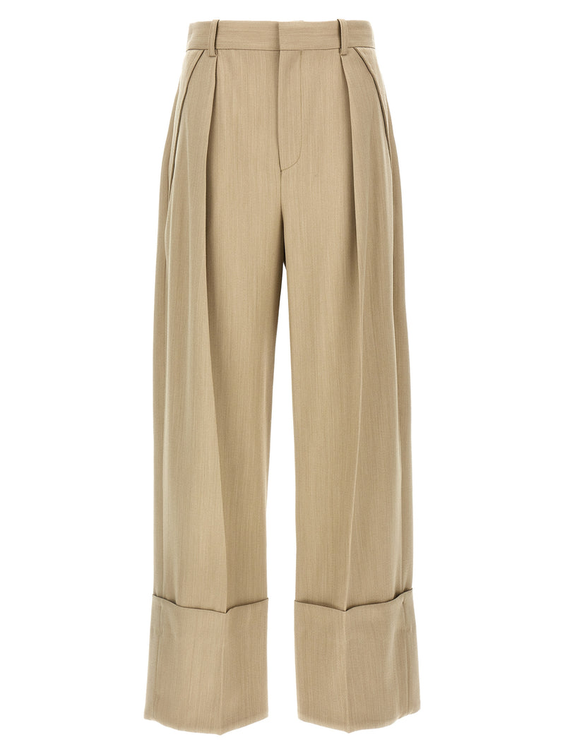 Victoria Beckham Victoria Beckham Maxi Turn-up Pants