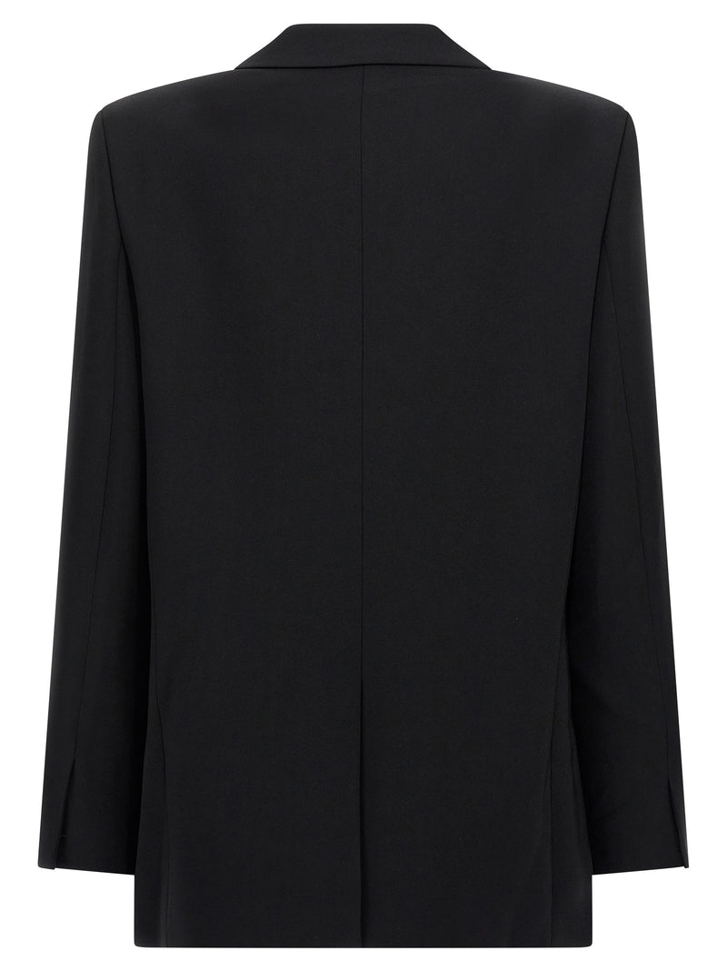 Blazer negro de triacetato de Theory