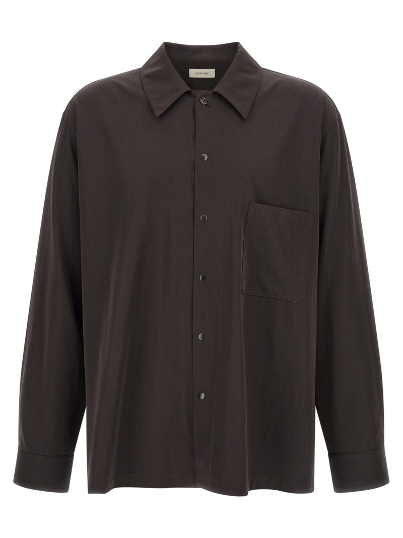 Blusa de lã marrom Lemaire