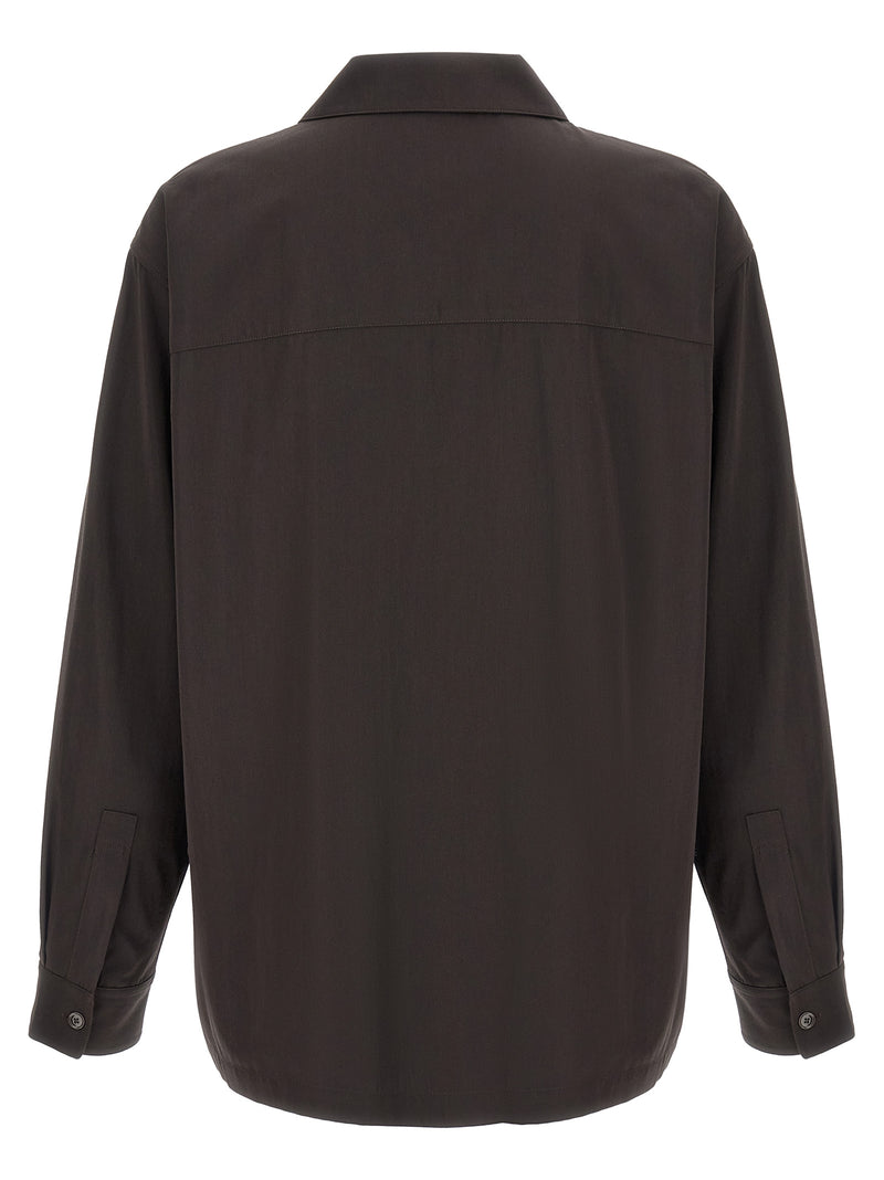 Blusa de lã marrom Lemaire