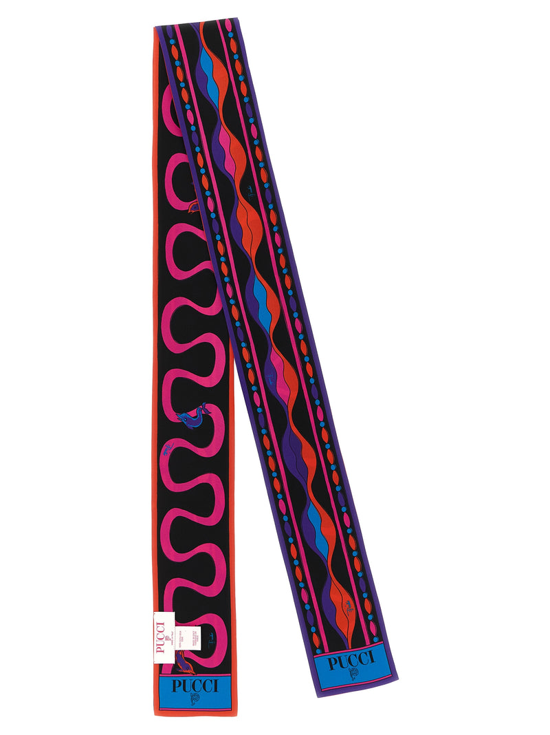 Bufanda de seda multicolor Emilio Pucci