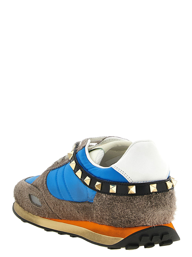 Baskets basses Valentino Garavani multicolores en cuir de veau