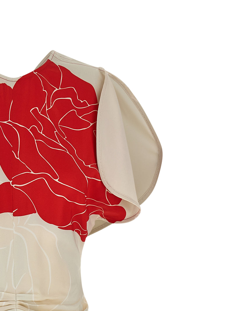 Victoria Beckham Gathered Waist Dress | Urbalenti™ NYC
