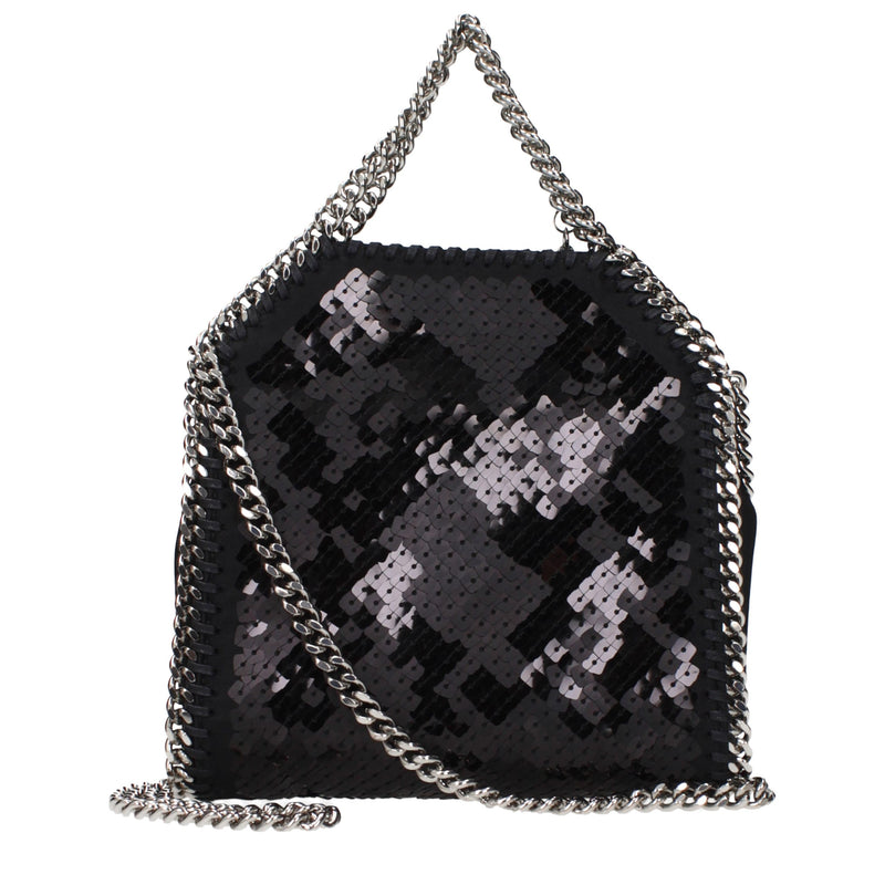 Bolsa de tecido preta Stella McCartney