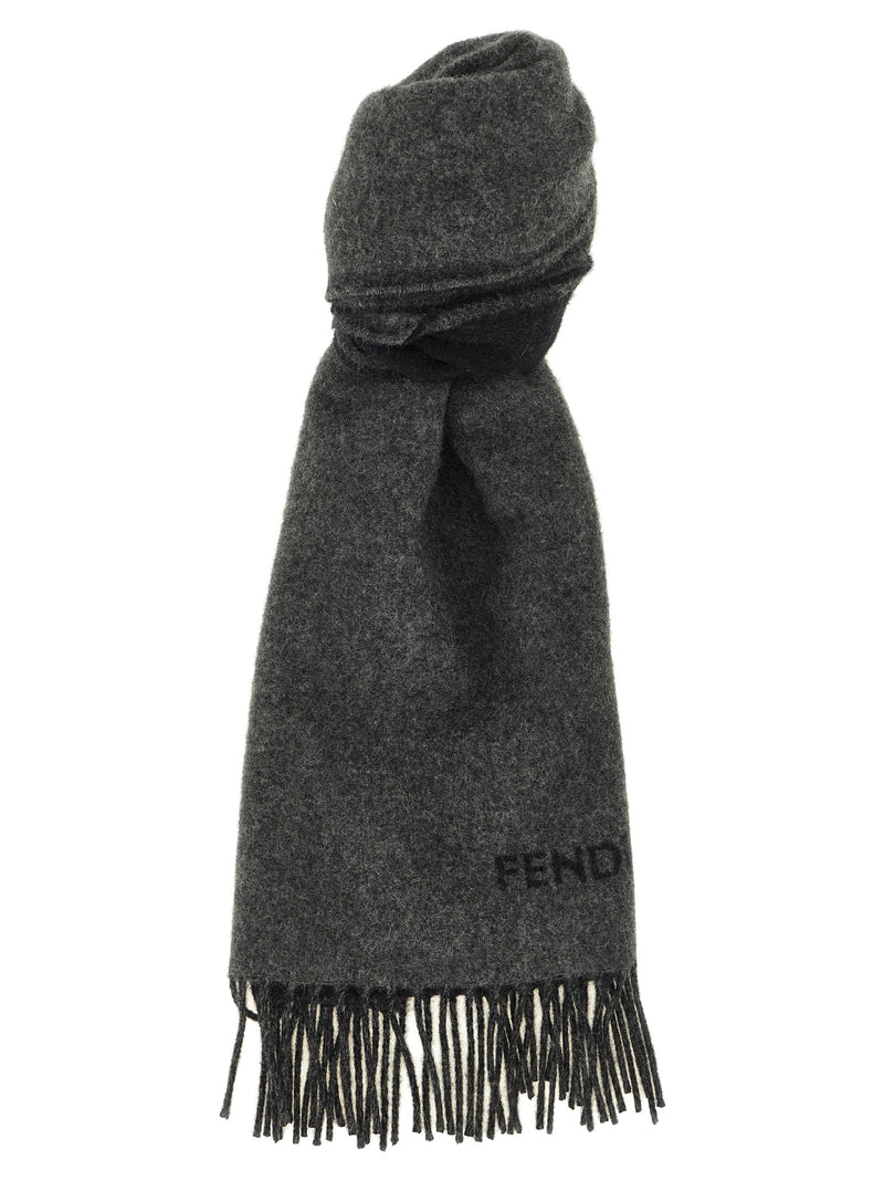 Cachecol de cashmere multicolorido Fendi