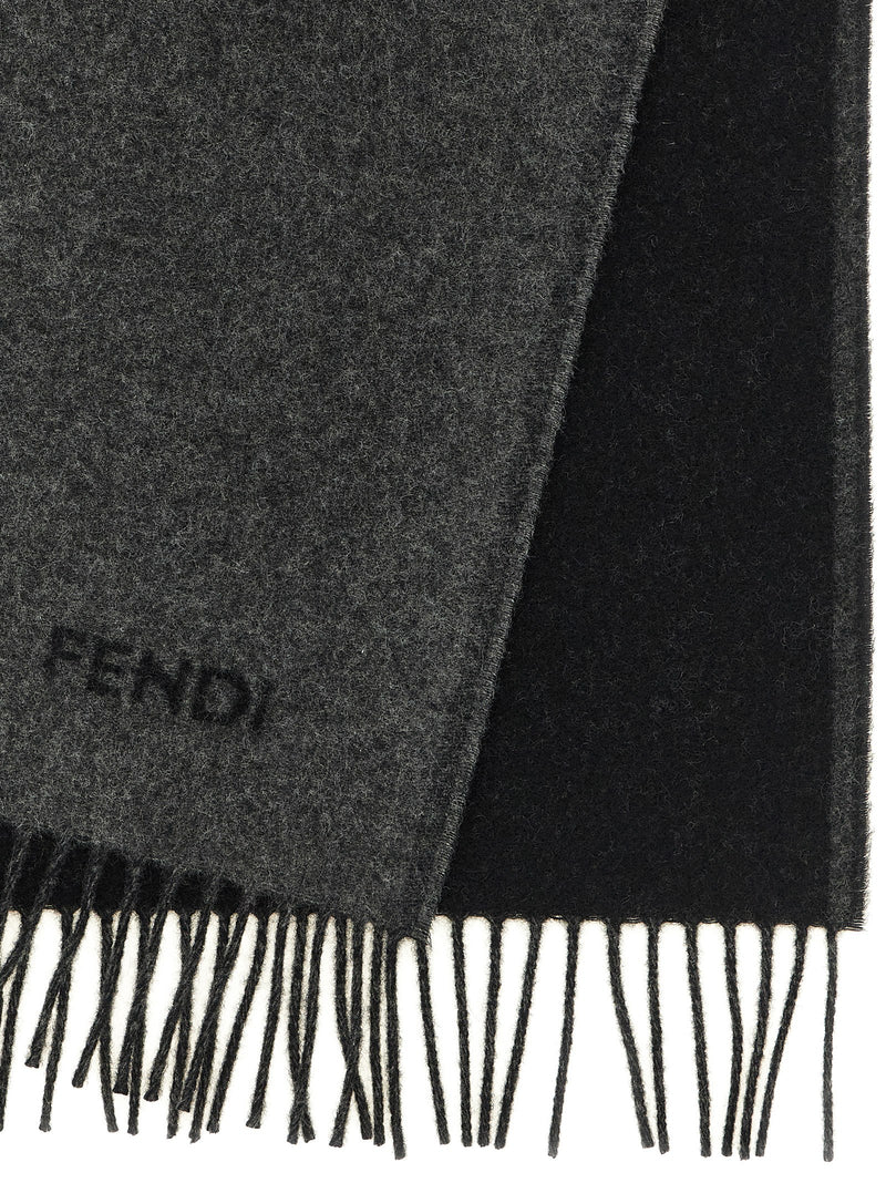 Cachecol de cashmere multicolorido Fendi