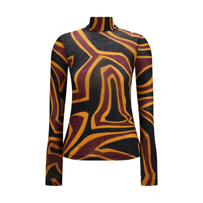 Emilio Pucci Multicolor Wool Oves Aries Pattern Shirt