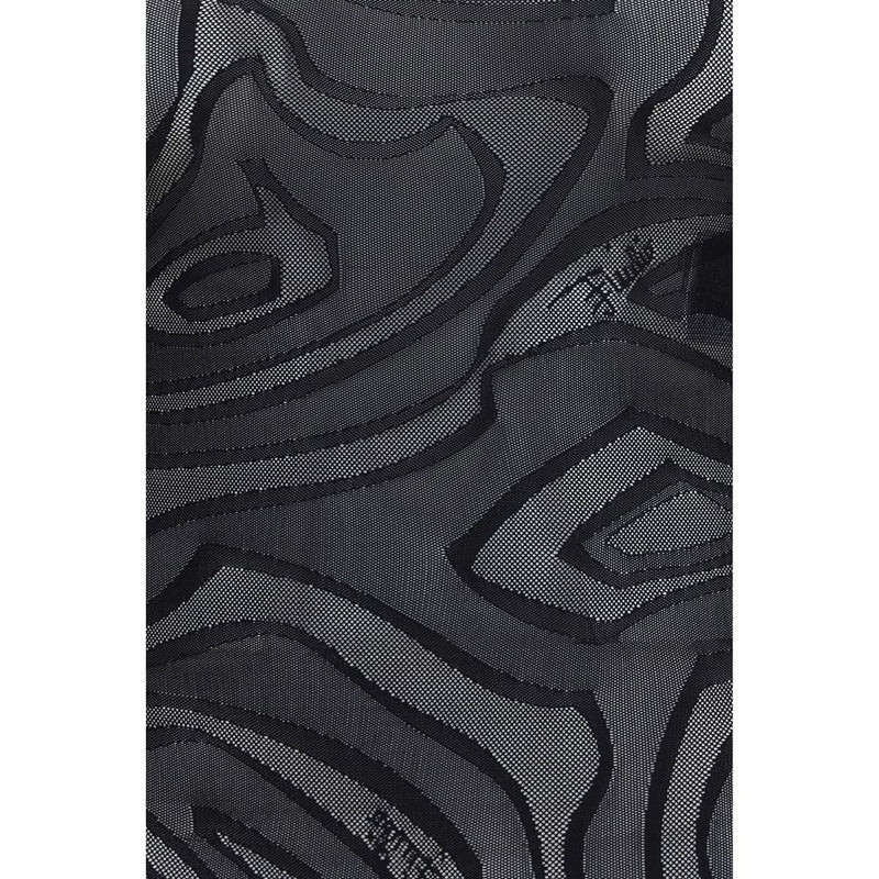 Body Emilio Pucci preto de poliamida