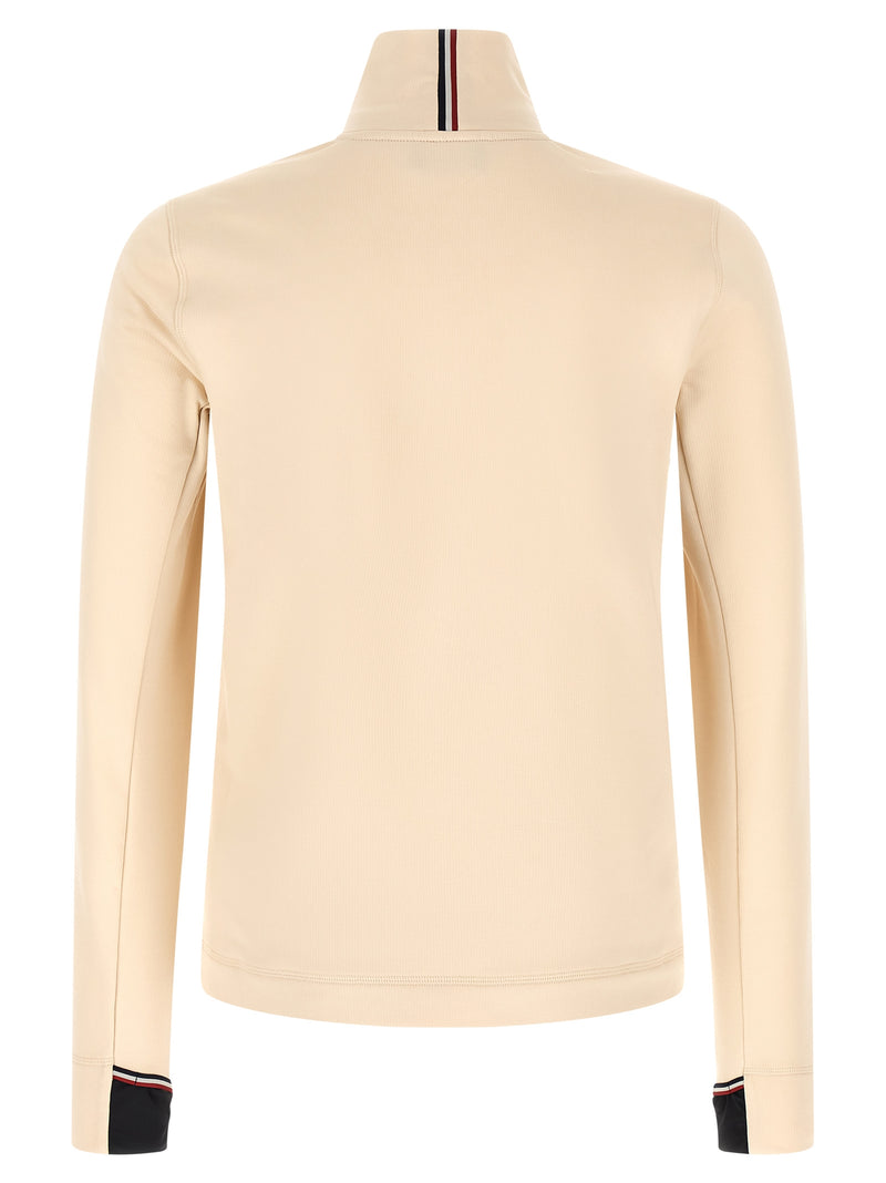 Moncler Grenoble White Polyamide Cardigan