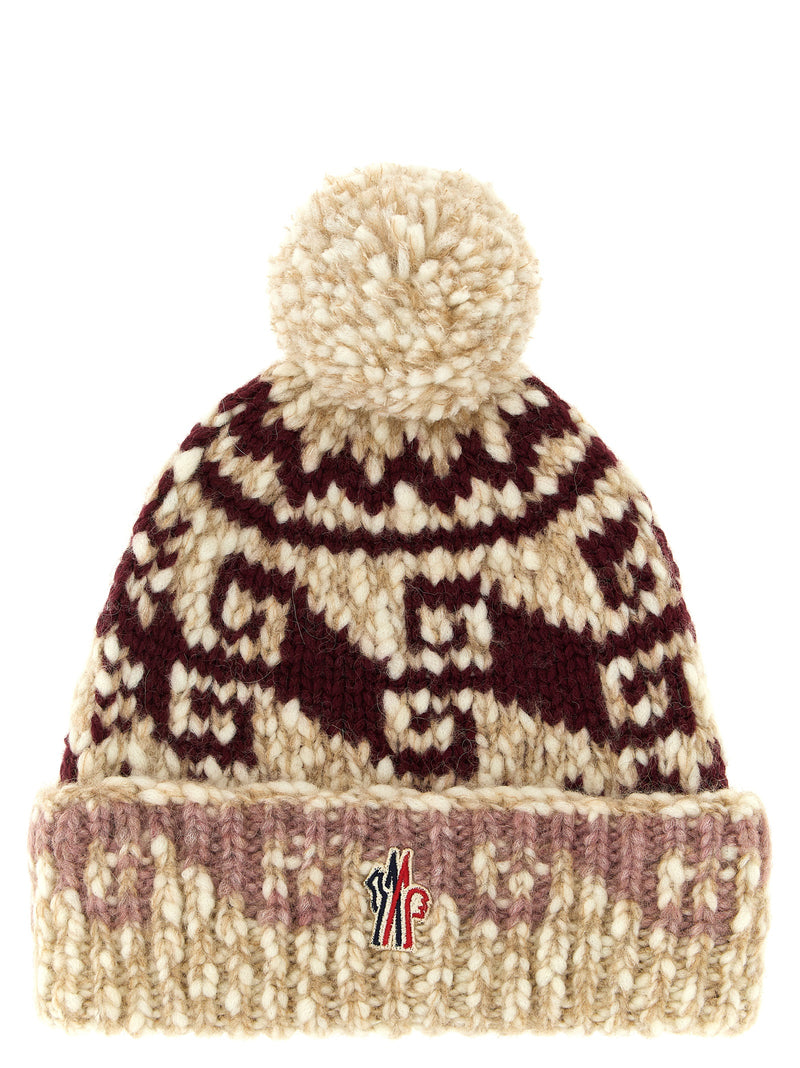 Moncler Grenoble Multicolor Wool Beanie