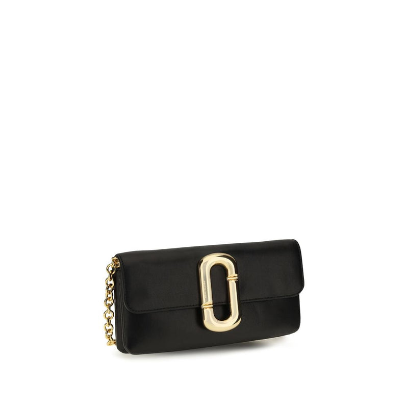 Marc Jacobs Black Calf Leather Bos Taurus Shoulder Bag