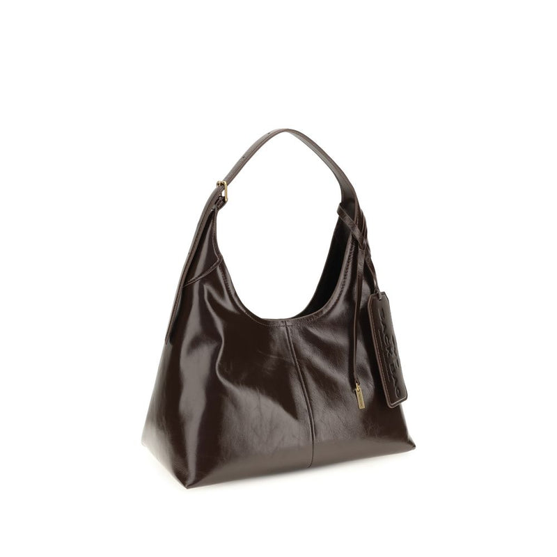 Borsa a spalla Marc Jacobs in pelle di vitello marrone Bos Taurus