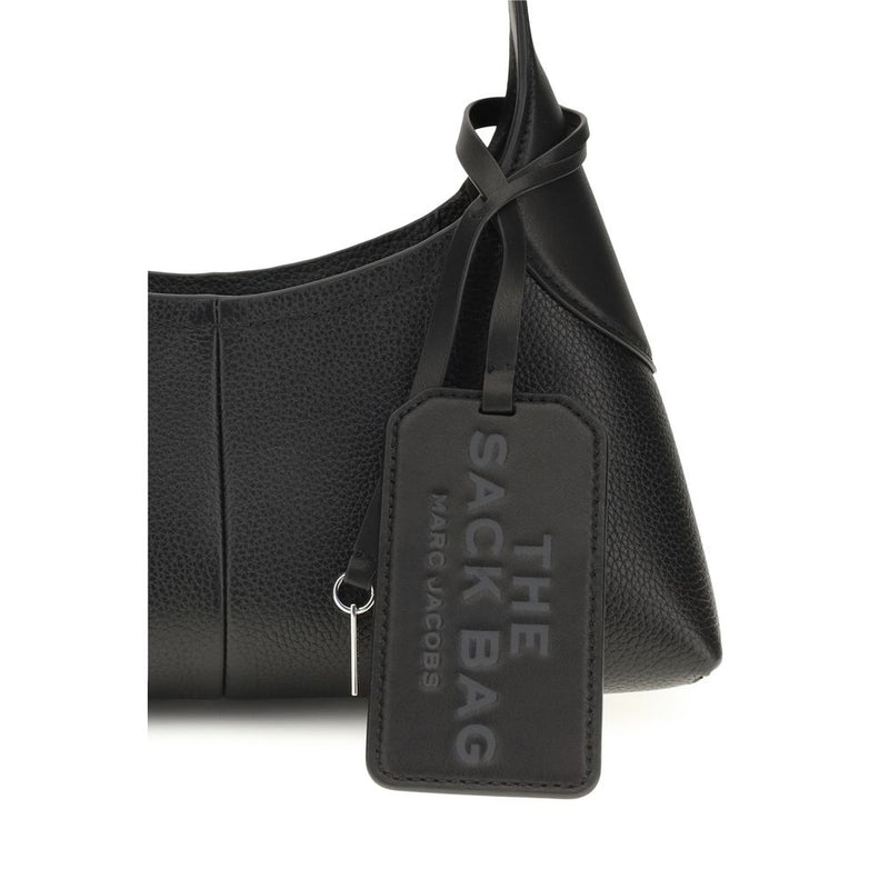 Sac porté épaule Marc Jacobs en cuir de veau noir Bos Taurus