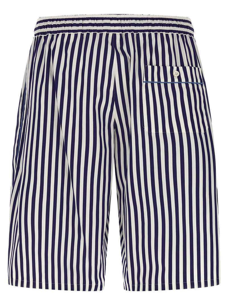 Bermuda en coton bleu Dolce & Gabbana