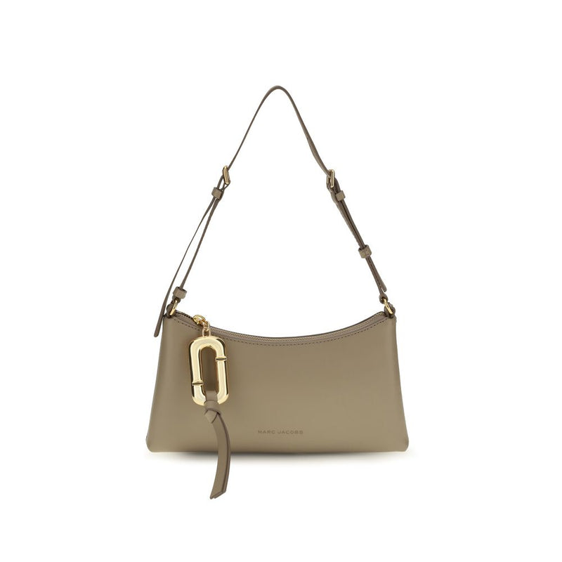 Borsa a tracolla Marc Jacobs in pelle di vitello beige Bos Taurus